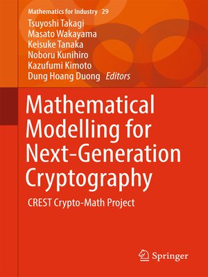 cover image of Mathematical Modelling for Next-Generation Cryptography